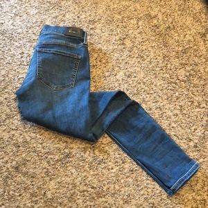 Express button fly jeans